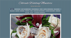 Desktop Screenshot of coloradoweddingministers.com